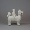 U995 Blanc de chine equestrian figure group, Kangxi (1662-1722)