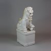 U997 Blanc de chine dog of Fo, 18th century