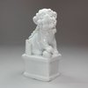 V148 Blanc de chine Buddhist lion joss-stick holder