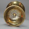 V182 Dutch brass Heemskerk candlestick