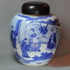 V210 Blue and white jar, Kangxi (1662-1722)