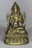 V212 Tibetan gilt bronze figure of Tara, 16th-17th century