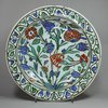 V297 Iznik dish, circa 1600