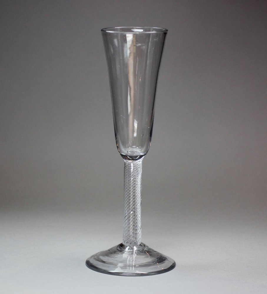 V310 English ale glass, mid 18th century