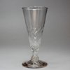 V354 English wine glass, 18th/19th century