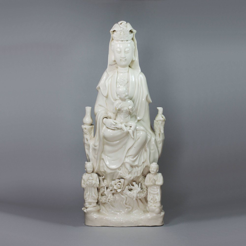 V404 Blanc-de-chine Tong Zi Bai Guanyin, circa 1680