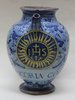 V447 Italian maiolica wet drug jar, probably Rome, circa 1700