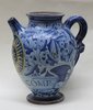 V447 Italian maiolica wet drug jar, probably Rome, circa 1700