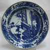 V485 Chinese blue and white basin, Kangxi (1662-1722)