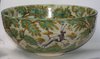 V505 Large 17th century Talavera bowl the centre decorated with a