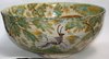 V505 Large 17th century Talavera bowl the centre decorated with a