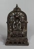 V557 Indian Jain bronze figure of one of the twenty-four tirthankaras