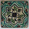 V586 Iznik fritware tile, 17th century