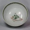 V601 Famille verte bowl, Kangxi (1662-1772)