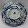 V619 Blue and white bowl, Kangxi (1662-1722)