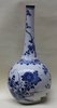 V639 Fine Chinese blue and white bottle vase, Kangxi (1662-1722)