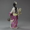 V783 Meissen figure of Autumn, 18th century