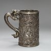 V821 Silver mug, late 19th century