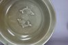 V973 Longquan fluted celadon 'twin fish' dish