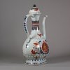 W142 An unusual Chinese Islamic-shaped imari ewer and cover