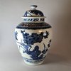 W152 Japanese blue and white Arita vase, circa 1680