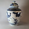 W152 Japanese blue and white Arita vase, circa 1680