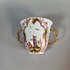 W154 Meissen two-handled beaker and saucer