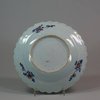 W15 Famille rose tobacco leaf saucer, Qianlong (1736-95)