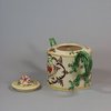 W16 Rare English Staffordshire creamware teapot, circa 1775