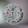 W180 Famille verte dish, Kangxi (1662-1722)