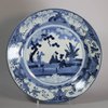 W183 Japanese Arita blue and white plate