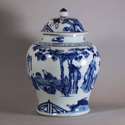 Baluster jar and cover Kangxi(1662-1722)