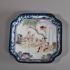 W200 Canton octagonal enamel tray, late 18th century