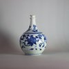 W224 Japanese Arita blue and white apothecary vase