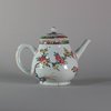 W228 Famille rose teapot