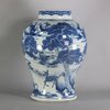 W240 Baluster landscape vase, Kangxi (1662-1722)