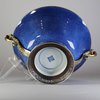 W246 Powder blue and famille verte bowl, Kangxi (1662-1722)
