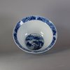 W251 Fine Chinese blue and white ‘klapmuts’ bowl