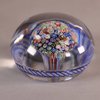 W291 French Baccarat close millefiori mushroom paperweight, mid-19th century