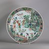 W294 Famille verte dish, Kangxi (1662-1722)