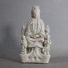 W295 Blanc de chine Guanyin, 17th - 18th century