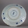 W309 Blue and white dish, late Kangxi (1662-1722)