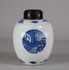 W330 'phoenix' blue and white vase, 17th century