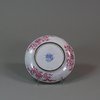 W34 Pair of Chinese canton enamel saucer dishes