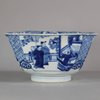 W355 Blue and white bowl, Kangxi (1662-1722)