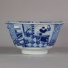 W355 Blue and white bowl, Kangxi (1662-1722)