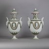 W369 Pair of Wedgwood vases and covers, 19th century