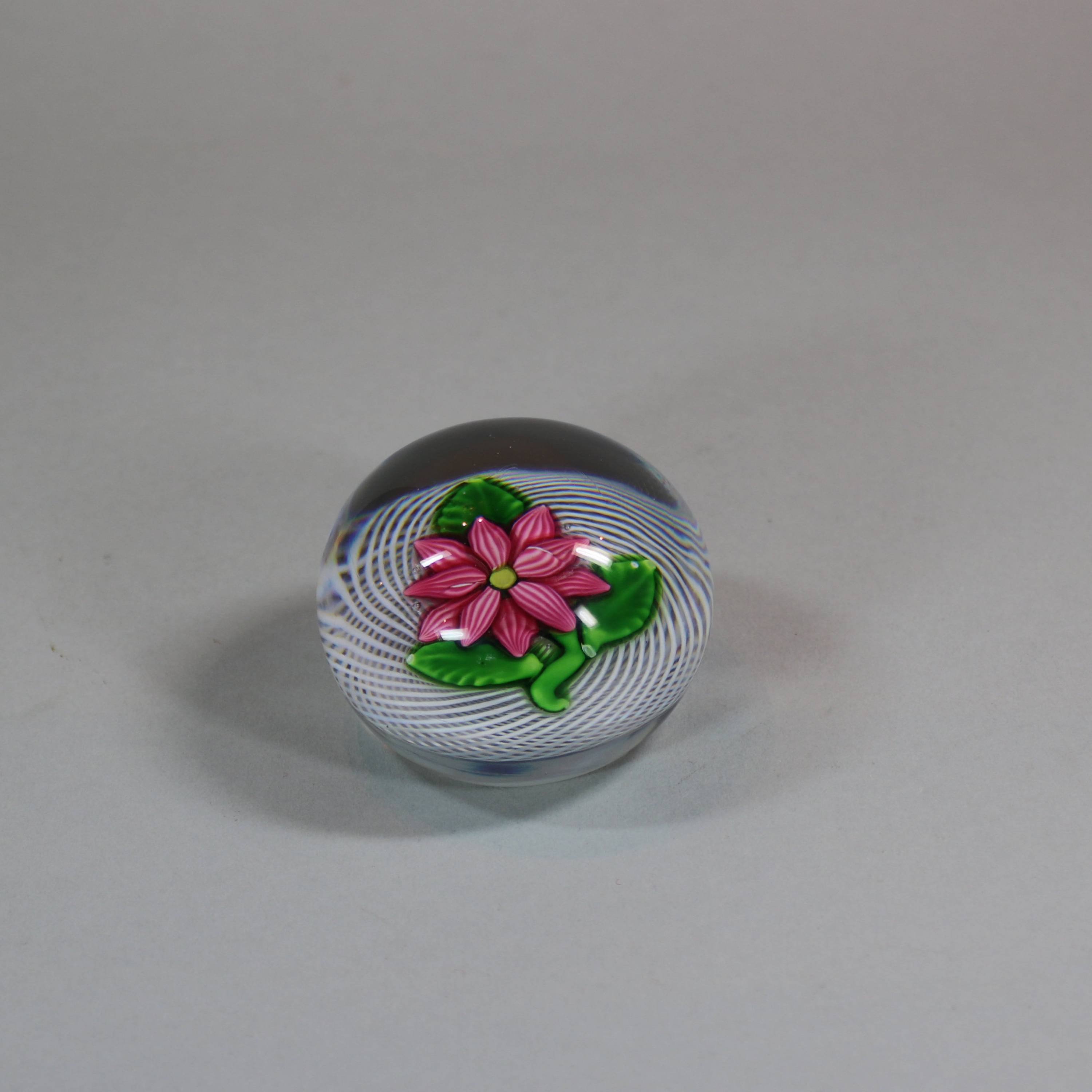 Blue Flower Paperweight