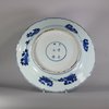 W381 Pair of Chinese blue and white scalloped dishes