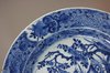 W3 Blue and white dish, Kangxi (1662-1722)